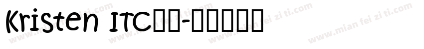 Kristen ITC加粗字体转换
